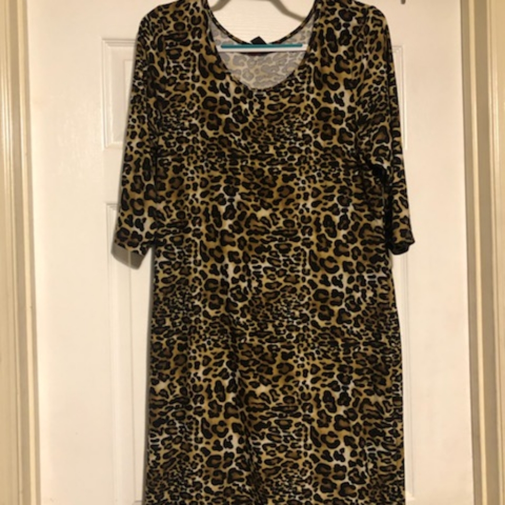 Leopard Print Bodycon Dress